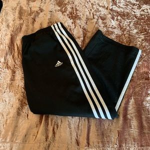 adidas track pants capri crop fit size medium